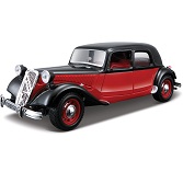 Bburago 1.24 Citroen 15 CV TA (1938), Black/Red Bburago 1.24 Citroen 15 CV TA (1938), Black/Red